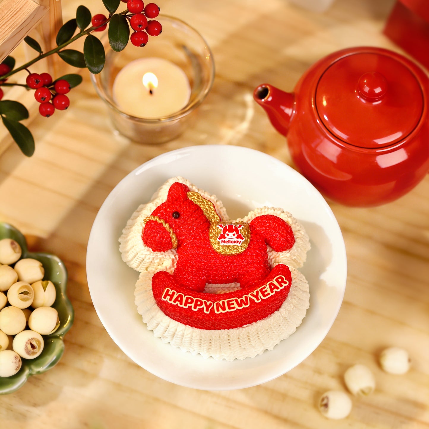 Mellojoy -【4 PER PERSON!!!】 Mellojoy 2026 New Year Squad【Thick Cream & Dry Yogurt Texture】【225g】【Z052】